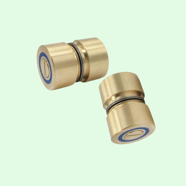 Brass guide wheel assembly OD45mm diagram